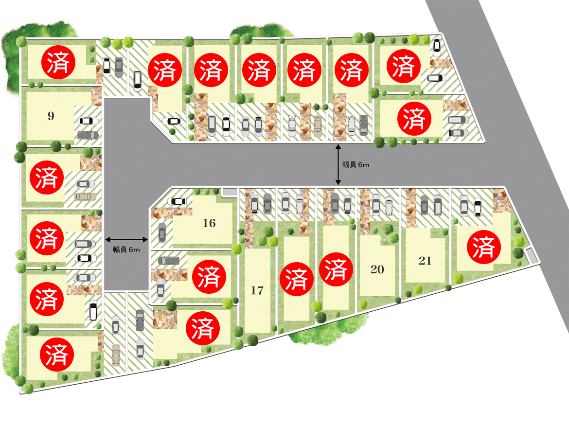 OrientCity 脇浜 区画図