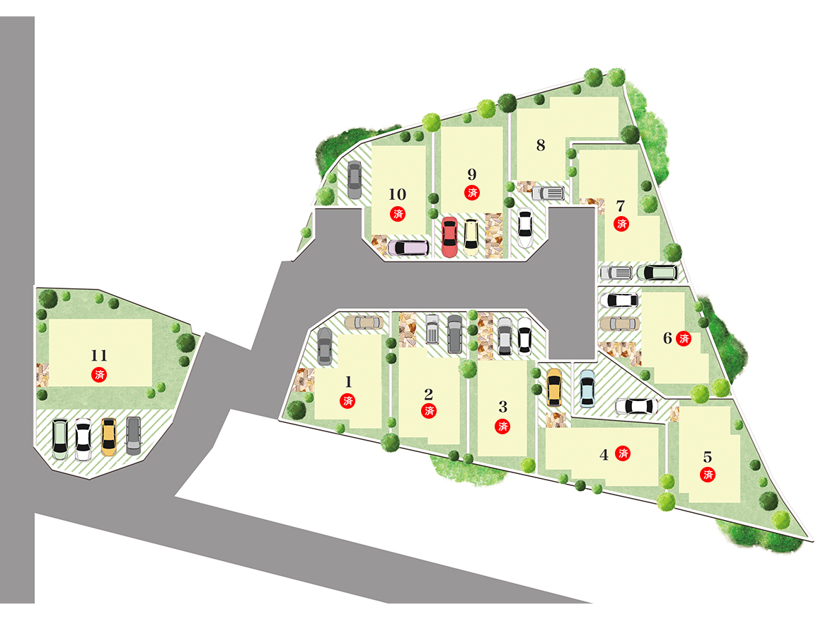 OrientCity りんくう 区画図