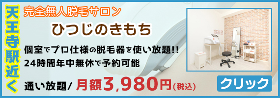完全無人脱毛サロンひつじのきもち