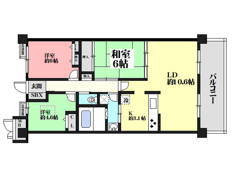 サンシティ貝塚五番館