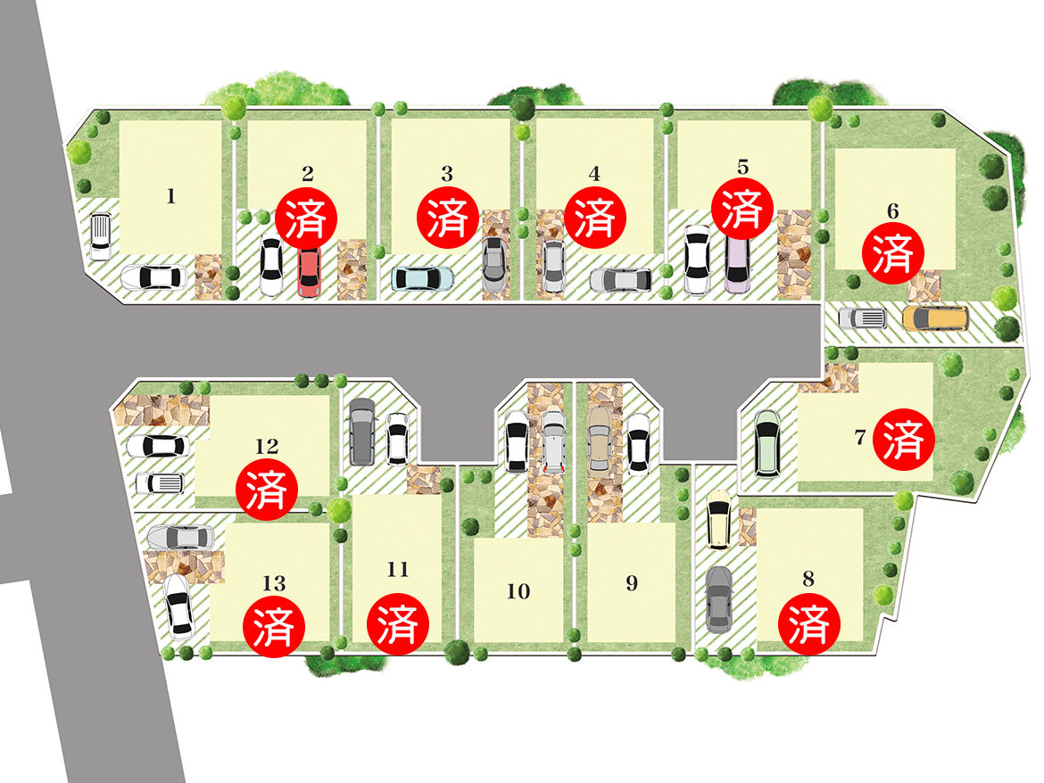 OrientCity 幸 区画図