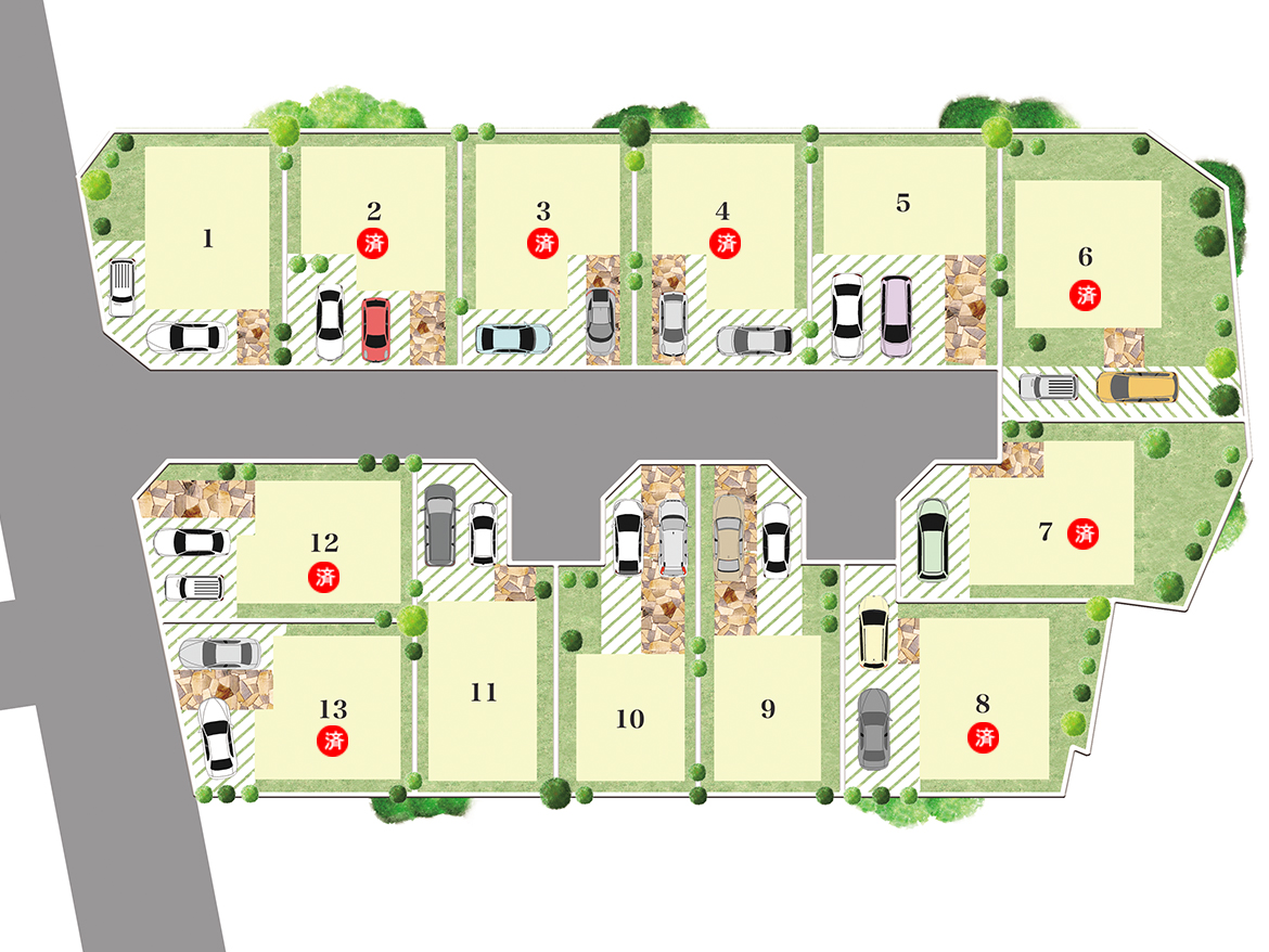 OrientCity 幸 区画図