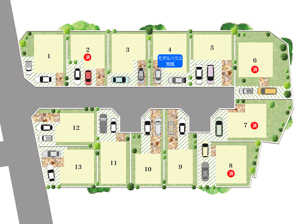 OrientCity 幸 区画図