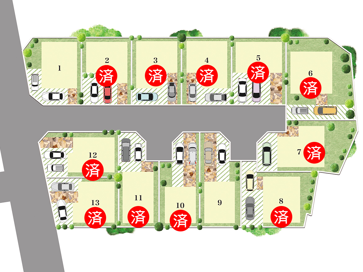 OrientCity 幸 区画図