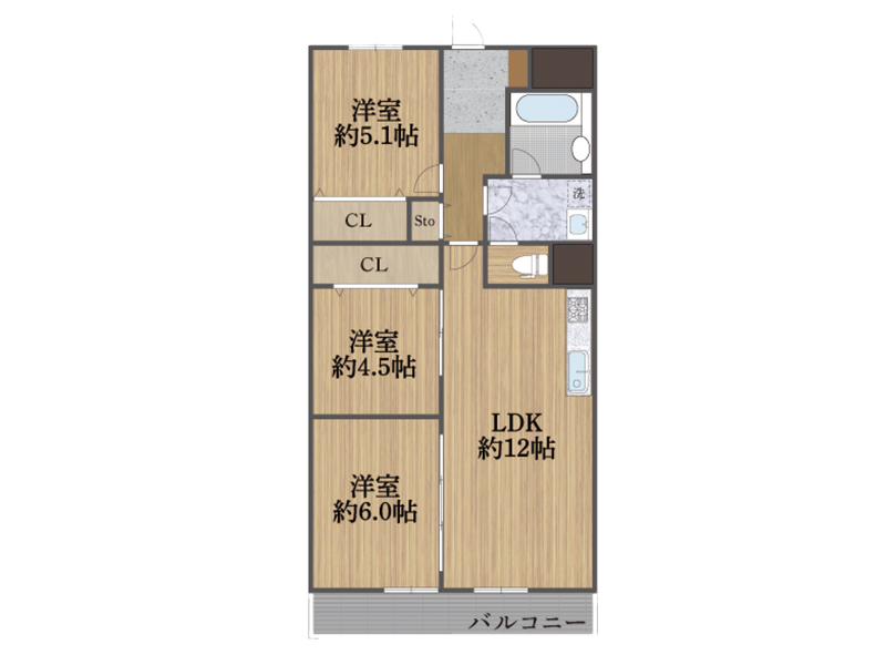 大阪市浪速区桜川3丁目