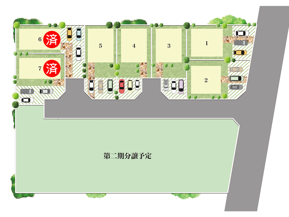 OrientCity 尾崎町 Part5 区画図