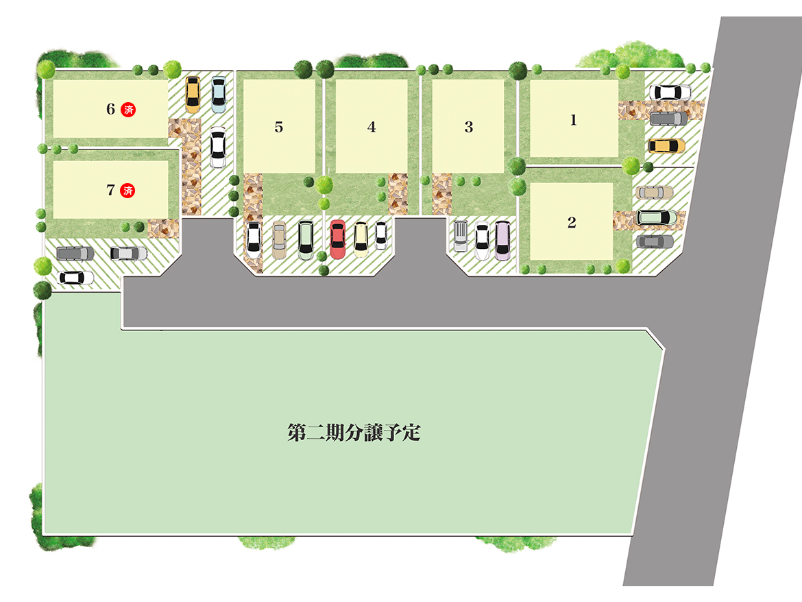 OrientCity 尾崎町 Part5 区画図