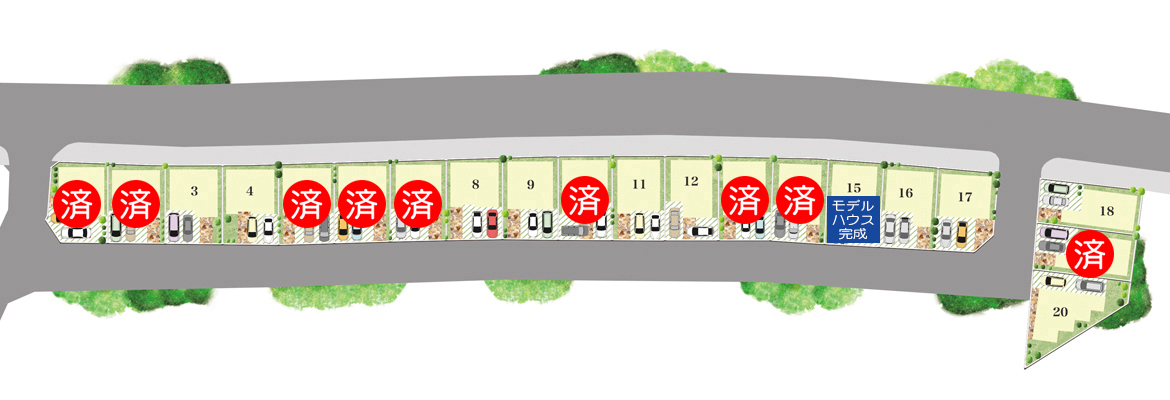 OrientCity 泉ケ丘 区画図
