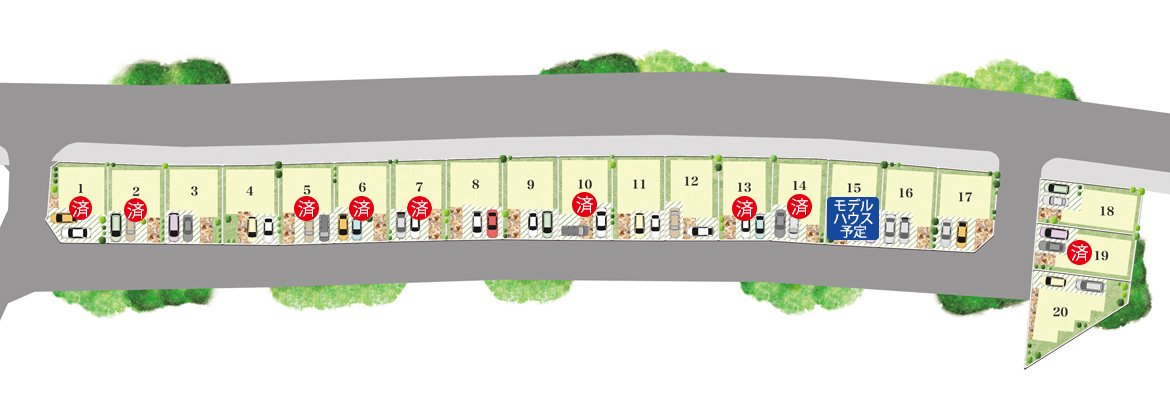 OrientCity 泉ケ丘 区画図