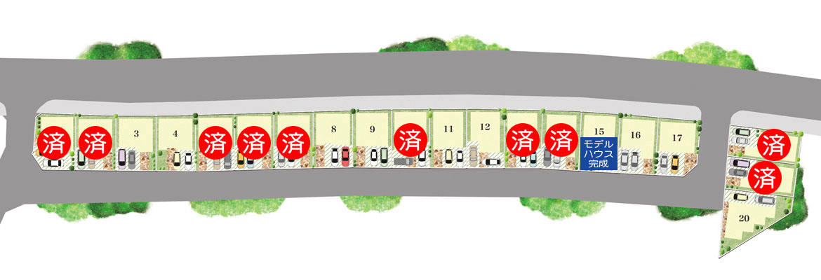 OrientCity 泉ケ丘 区画図