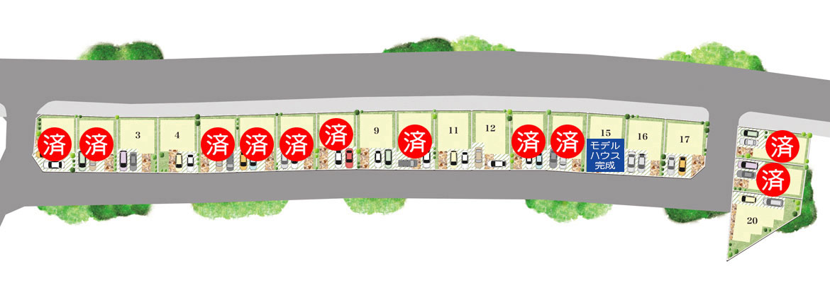 OrientCity 泉ケ丘 区画図