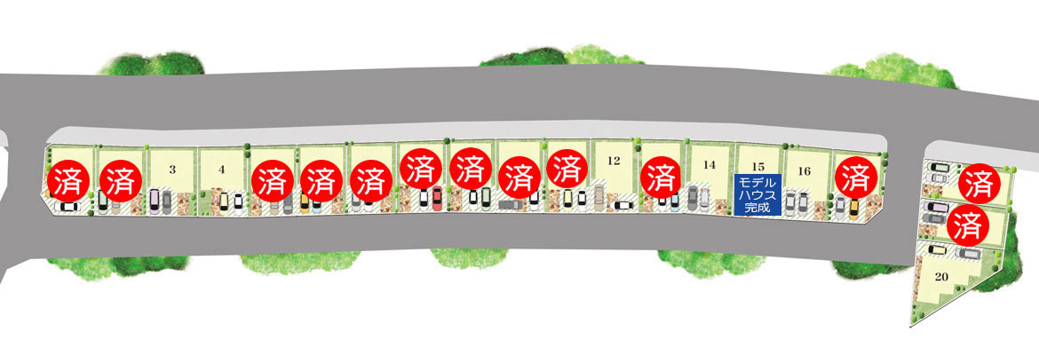 OrientCity 泉ケ丘 区画図