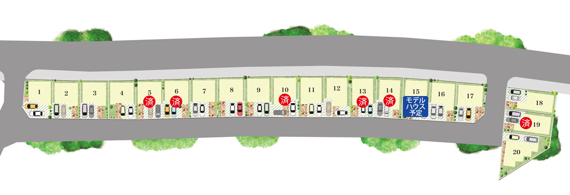 OrientCity 泉ケ丘 区画図