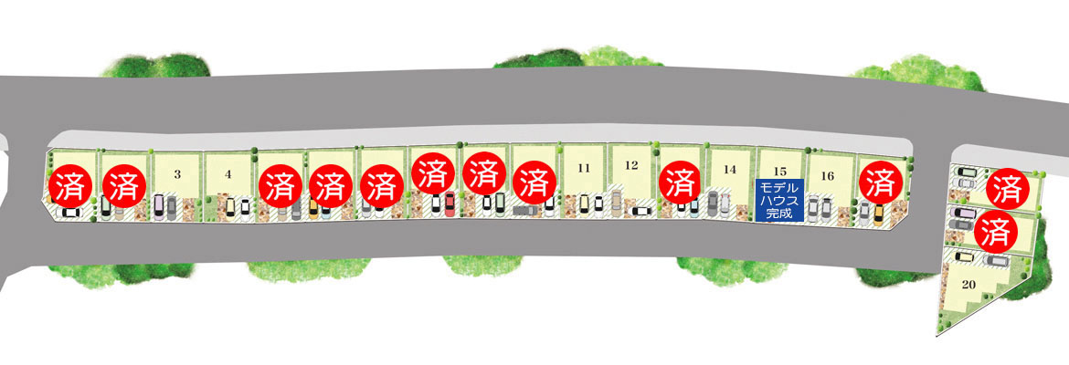 OrientCity 泉ケ丘 区画図