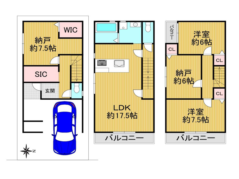 大阪市鶴見区中茶屋1丁目