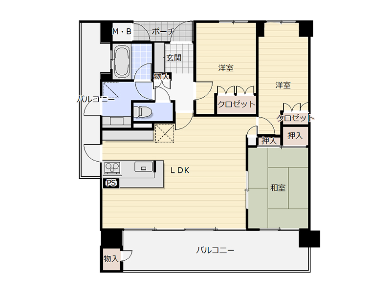 シャルマンフジビルト・モアー住之江公園駅前・アーバンヴィレッジ