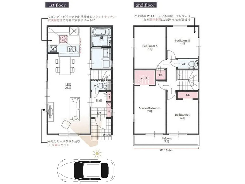 松原市天美西1丁目 1号棟